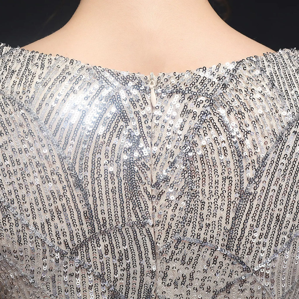 Aurora Sequin Mermaid Evening Gown