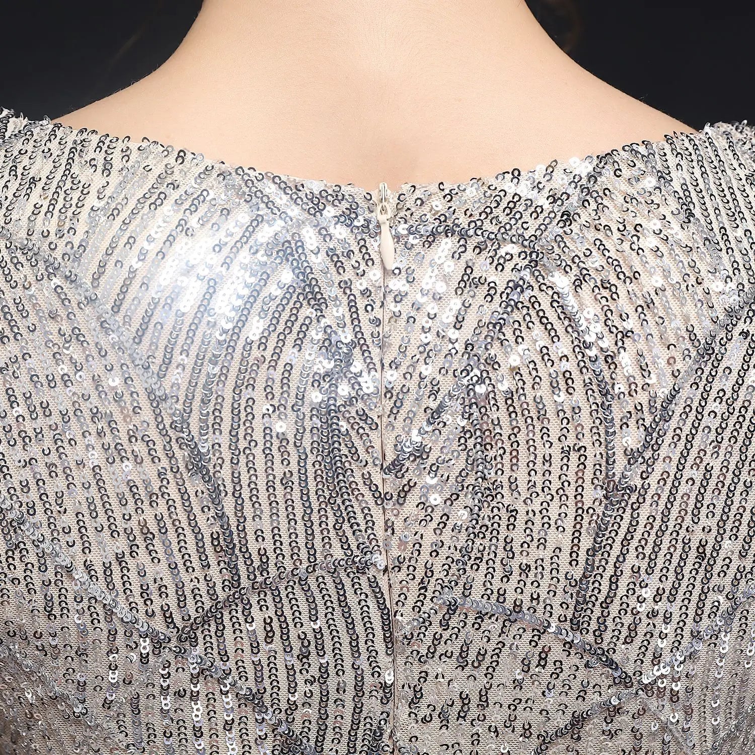 Aurora Sequin Mermaid Evening Gown