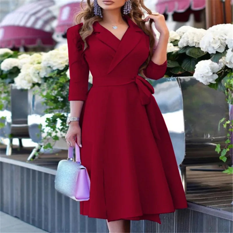 Charlotte Lavender Midi Dress
