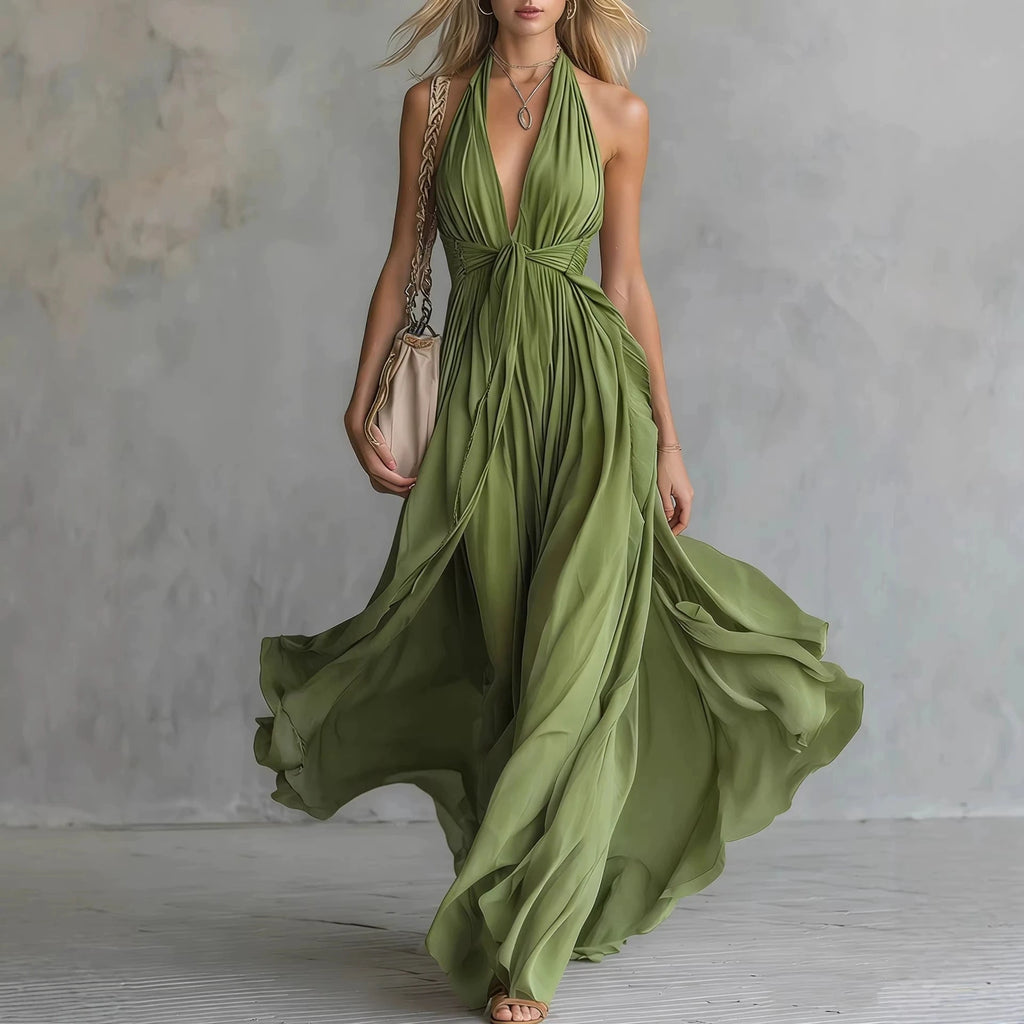 Aurora Chiffon Maxi Dress