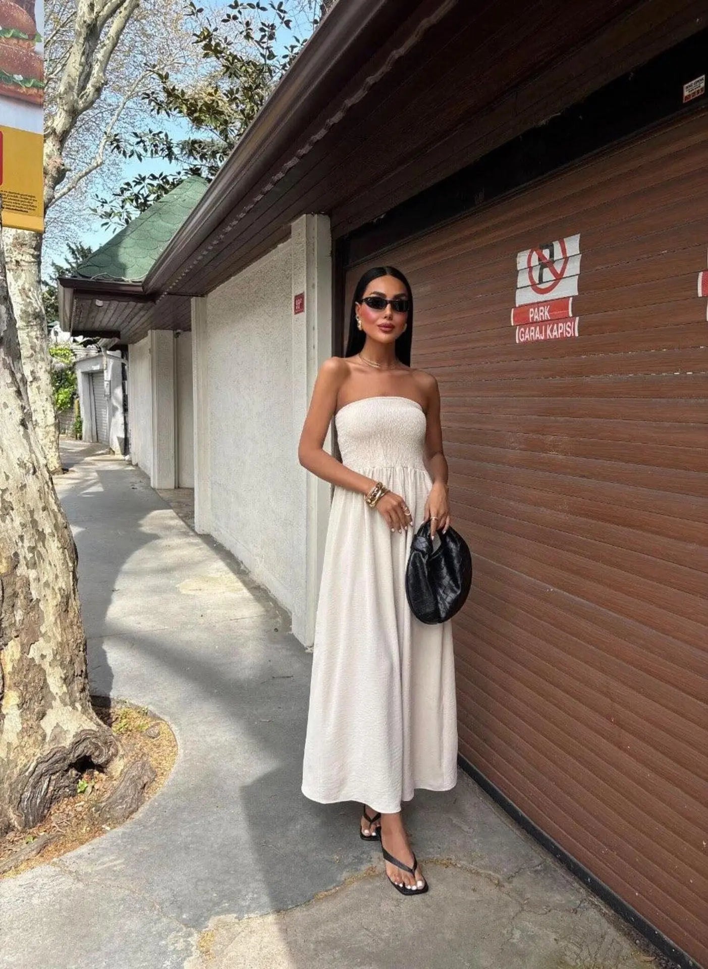 Sienna Off-Shoulder Maxi Dress