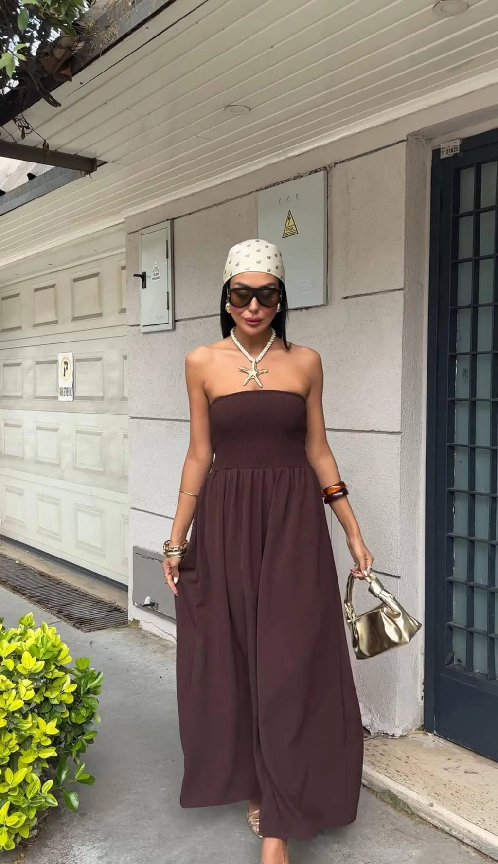 Sienna Off-Shoulder Maxi Dress