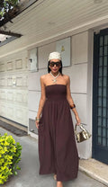 Sienna Off-Shoulder Maxi Dress